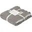 Покривало Lotus Home Larna muslin 160х200 см чорне (svt-2000022344265) - мініатюра 1