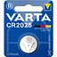 Батарейка Varta CR 2025 Lithium 3V 170 мАг - мініатюра 1