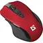 Мышь беспроводная Defender Prime MB-053 Red USB оптическая сенсор PixArt 3065 800-1600 dpi 5 кнопок 1xAA (52052) - миниатюра 1