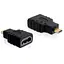 Перехідник HDMI F -> micro HDMI M - мініатюра 1