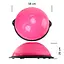 Балансировочная платформа (полусфера) Cornix Bosu Ball 58 см с эспандерами Pink XR-0456 - миниатюра 5