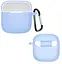 Чохол-накладка DK Huawei FreeBuds SE 3 | Silicone Candy Friendly з карабіном (016459) (lilac) - мініатюра 2