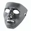 Маска Черное лицо - миниатюра 1