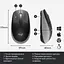 Мишка Logitech M190 Mid Grey (910-005906) - мініатюра 5