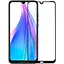 Захисне скло Tempered Glass 11D Premium Full Glue Xiaomi Redmi Note 8T black - мініатюра 1