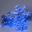 Світлодіодна новорічна гірлянда штора Сніжинка 3х 0.6 м Гірлянда від мережі 220В Синя - мініатюра 1