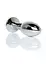 Анальная пробка Jewellery Silver Plug Clear L 10.5 см (голубой) - миниатюра 5