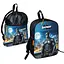 Шкільний рюкзак дитячий Бетмен + Сумка для взуття спортивної форми рюкзак-мішок для хлопчика (01673) - мініатюра 1