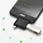 Адаптер Ugreen 30453 2 in1 micro-USB/Type-C Black чорний - мініатюра 2