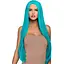 Парик Leg Avenue 33″ Long straight center part wig turquoise - миниатюра 1