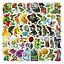 Стикерпак Зомбі проти Рослин набір наклейок GeekLand Plants vs. Zombies 60 штук - мініатюра 2