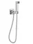 Набір гігієнічного душу прихованого монтажу Imprese Violik хром f03710801AA, Хром - мініатюра 1