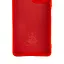 Чехол Lakshmi Silicone Cover Full Camera (AAA) для Xiaomi Redmi 12 Красный / Red - миниатюра 2