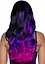 Перука Leg Avenue Allure Multi Color Wig/Purple One size - мініатюра 2