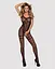Бодистокинг Obsessive Bodystocking F213 имитация кружевного боди и резинки для чулок S/M/L - миниатюра 3