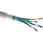 Кабель Одескабель КПпВонг-HFО-ВПЕ (500) 4x2x0,56 (S / FTP-cat.6А LSOH), CU, екран., для внутр. робіт, 500м - мініатюра 1