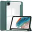 Чохол TPUCristal SlimTPU Spen holder Samsung Galaxy Tab A9 8.7 X110 X115 Темно-зелений - мініатюра 1