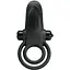 Эрекционное кольцо на пенис с вибрацией Pretty Love Vibro Penis Ring 11.3 см черный - миниатюра 1