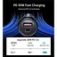 Автомобильное зарядное устройство Choetech (1USB Type C; 1USB) 60W PD3.0 QC3.0 Black (TC0014) - миниатюра 3