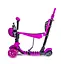 Самокат 5 в 1 Scale Sports От 2-8 лет Розовый 000248255 - миниатюра 3