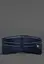 Шкіряне портмоне 4.3 темно-синє - мініатюра 4