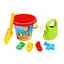 Игрушка "Набор песочный 4" ТехноК 0090TXK-2 с лейкой - миниатюра 1