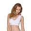Спортивный топ из эластичного хлопка Passion PS005 TOP white L - миниатюра 1