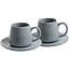 Набір чашок Limited Edition Morning Coffee 2х240 мл з блюдцями порцеляна (RX-N24704) - мініатюра 1
