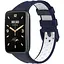 Ремешок DK Silicone Sport Band Classic Nike для Xiaomi Mi Band 7 Pro (blue / white) - миниатюра 1