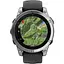Смарт-часы Garmin Fenix E 47mm AMOLED Stainless Steel with Black Silicone Band 010-03025-02/00 - миниатюра 5