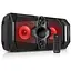Портативная колонка бумбокс Real-El RX771 Boombox 50W Bluetooth TWS, Karaoke, RGB, Black - миниатюра 1