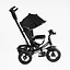 Трехколесный велосипед Best Trike 3390-39-211 с надувными колесами фарой USB и черным пультом. - миниатюра 3