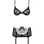 Эротический костюм горничной Obsessive Maidme set 5pcs S/M - миниатюра 5