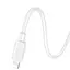 Дата кабель Hoco X96 Hyper USB to Lightning 12W (0.25m) White - мініатюра 3