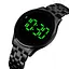 Чоловічий наручний світлодіодний годинник Skmei 1579 light (Чорний) - мініатюра 3