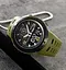 Чоловічий спортивний годинник Skmei 1655 (Зелений з чорним табло) - мініатюра 5