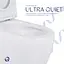 Унитаз напольный Qtap Robin New Ultra Quiet с сиденьем Slim Duroplast/ Soft-close/ Quick Release QT13226083AW - миниатюра 4