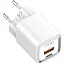 Зарядний пристрій Ldnio A2318C USB/ Type-C QC PD білий + кабель Type-C to Type-C - мініатюра 1