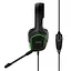 Дротова гарнітура iPega Gaming PG-R006G, 3.5mm, Noice Reduction, black-green - мініатюра 2