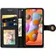 Кожаный чехол-книга GETMAN Gallant (PU) для Samsung Galaxy A11 Черный - миниатюра 2