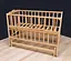 Кроватка детская Анастасия-2 с шарнирно-подшипниковым механизмом и откидной боковиной бук цвет натуральный - миниатюра 2