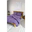 Комплект постільної білизни Євро #Smoky purple димчато-фіолетовий - мініатюра 6