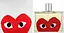 Туалетна вода Comme des Garcons Play Red 100 мл  - мініатюра 2