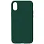 Чохол Epik Silicone Case Full Protective AA NO LOGO для Apple iPhone XR 6.1 Зелений/Forest green - мініатюра 1