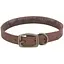 Нашийник для собак Coastal Rustic 2,5см x 60см шкіряний (шоколад) - мініатюра 1