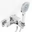 Смеситель для ванны Rea Orix настенный хром REA-B5132 Хром - миниатюра 2