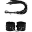 БДСМ наручники и кожаный кнут - миниатюра 2