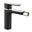 Смеситель для биде Rea Bloom black/золото REA-B9935 Черный матовый - миниатюра 1