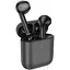 Bluetooth Стерео Гарнитура Hoco EW41 Plus, TWS, carbon version, BT5.3, 35mAh, 350mAh, 6h, Черный - миниатюра 1