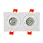 Светильник врезной поворотный Brille HDL-DT 109/2 MR16 WH 36-250 - миниатюра 3